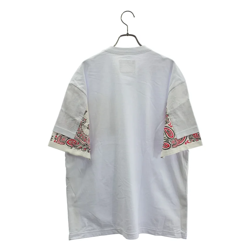 sacai / サカイ | Bandana Print T-Shirt バンダナ 切替 Tシャツ | 2 | メンズ