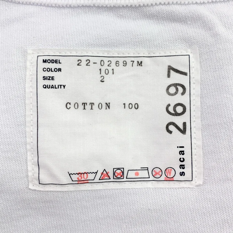 sacai / サカイ | Bandana Print T-Shirt バンダナ 切替 Tシャツ | 2 | メンズ