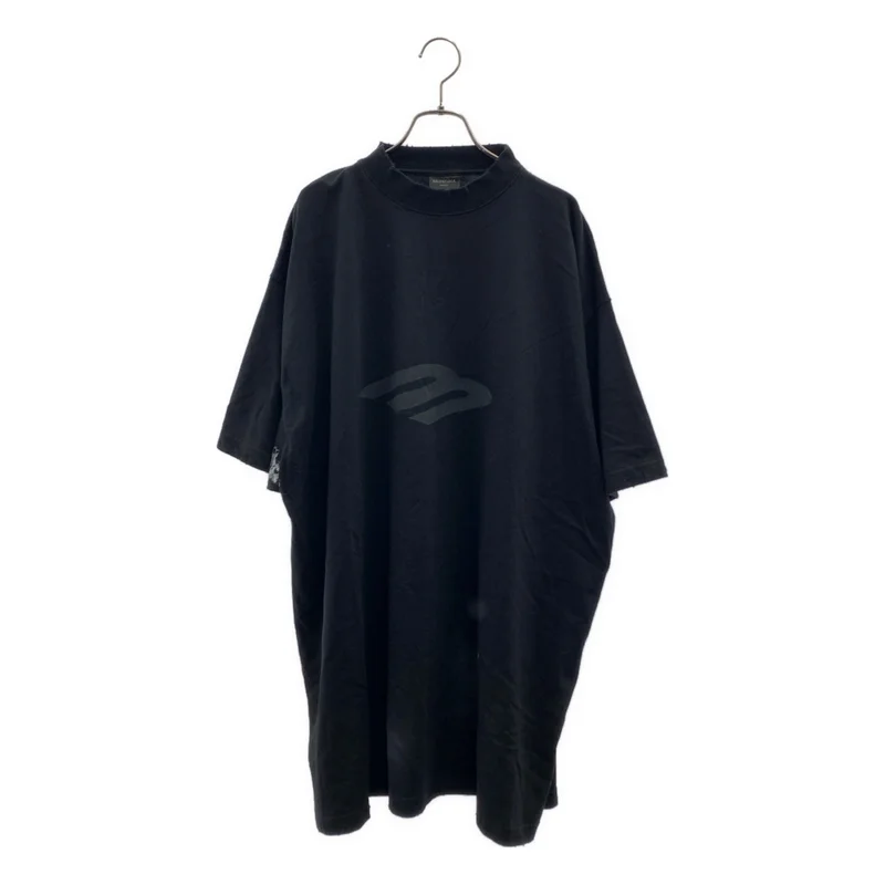 BALENCIAGA / バレンシアガ | 2024SS | Oversized Tee ダメージ加工 ロゴプリント Tシャツ | 4 | メンズ
