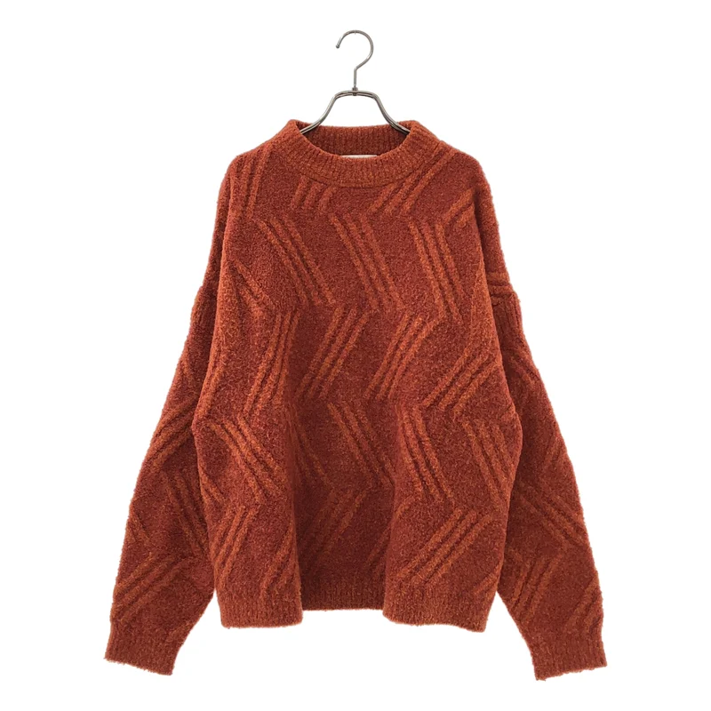 YASHIKI / ヤシキ | Fubuki Knit ウール アルパカ クルーネック ニット | 1 | メンズ