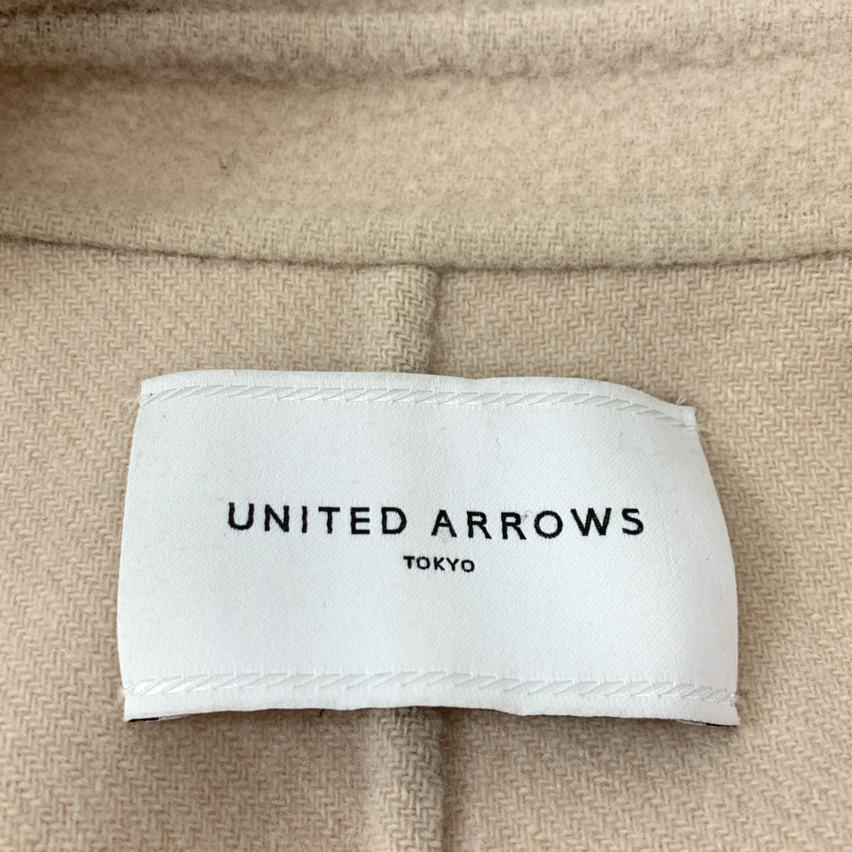 UNITED ARROWS / ユナイテッドアローズ | ウール ダブル リバーコート
