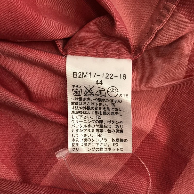 BURBERRY LONDON / バーバリーロンドン | チェックプルオーバーシャツ | 44 | レディース