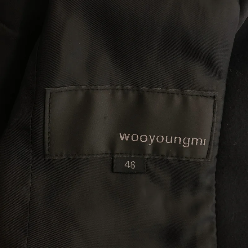 wooyoungmi / ウーヨンミ | ウール スタンドカラー ピーコート | 46 | メンズ
