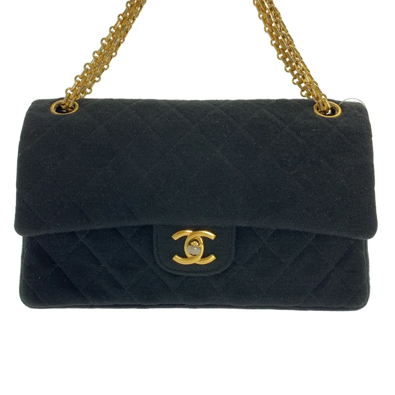 CHANEL / シャネル | マトラッセ 24 ダブルフラップ チェーンショルダーバッグ / ジャージ |
