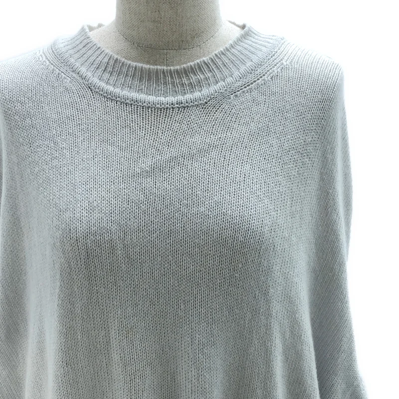 JIL SANDER / ジルサンダー | 2019SS | カシミヤ スリット プルオーバー ニット | 34 | レディース