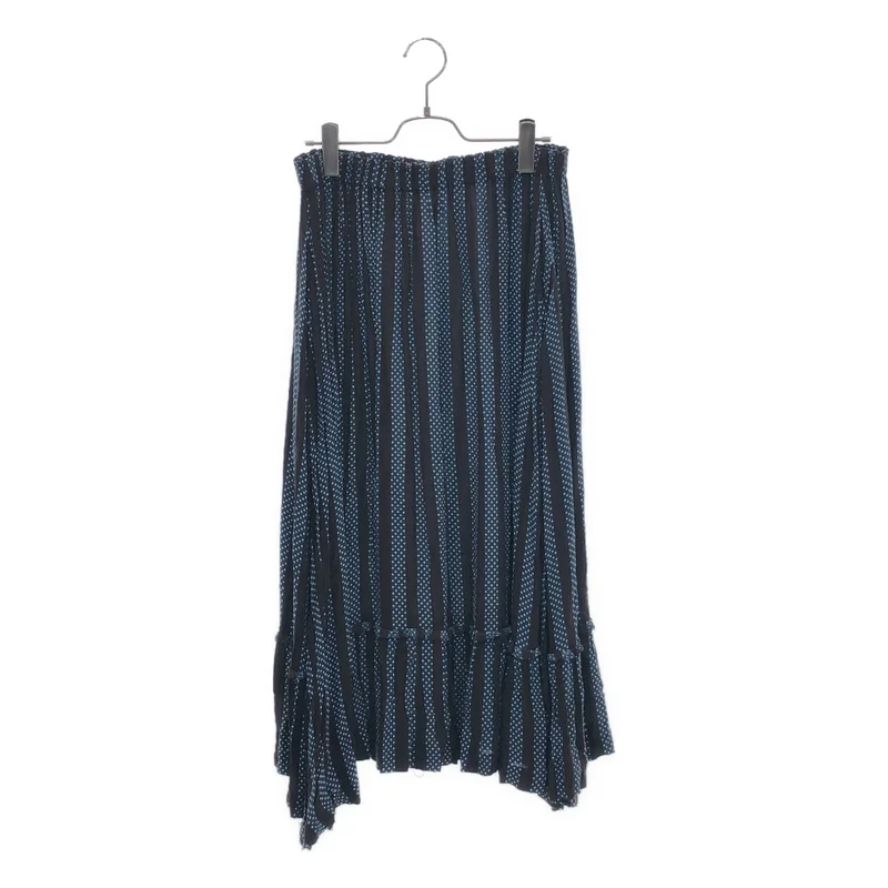 COMME des GARCONS COMME des GARCONS / コムコム | 2020AW | レーヨン ドット ストライプ イージースカート | M | レディース