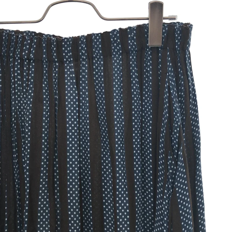 COMME des GARCONS COMME des GARCONS / コムコム | 2020AW | レーヨン ドット ストライプ イージースカート | M | レディース