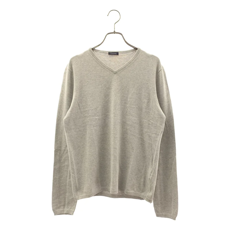 Cruciani | Cotton Knit Sweater | Size 46 | Men's – KLD