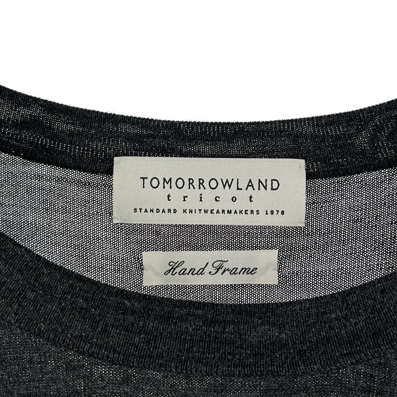 TOMORROWLAND tricot / トゥモローランドトリコ | スーパーファインメリノウール クルーネックプルオーバー ニット | L | メンズ