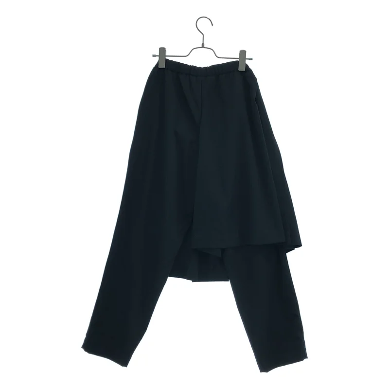 COMME des GARCONS COMME des GARCONS / コムコム | 2021SS | ウールギャバ プリーツスカート レイヤードパンツ | S | レディース