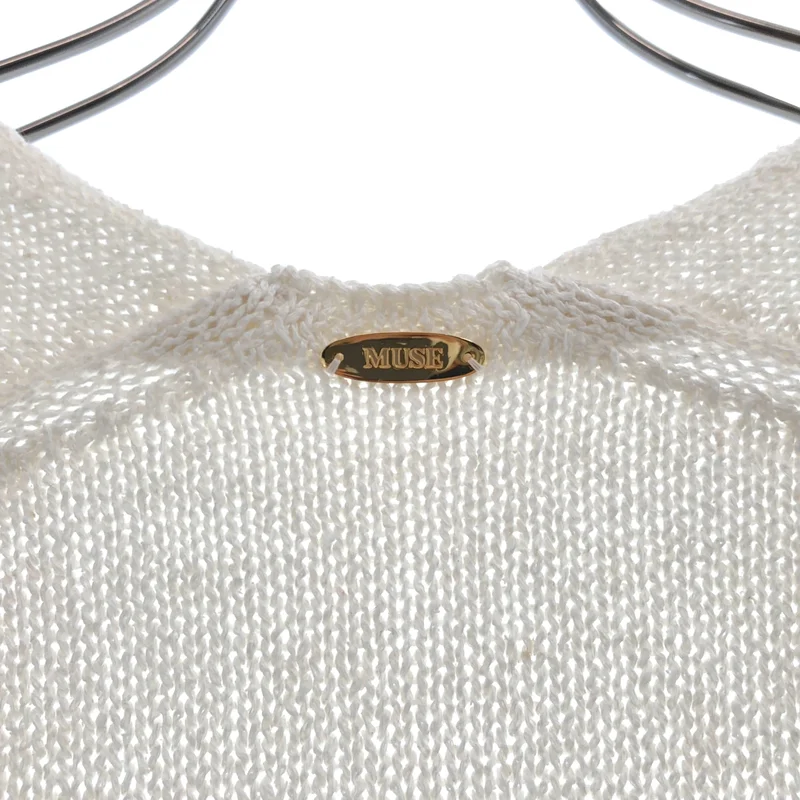MUSE de Deuxieme Classe / ミューズドゥーズィーエムクラス | 2026SS | Lily Linen Vネック ベスト |