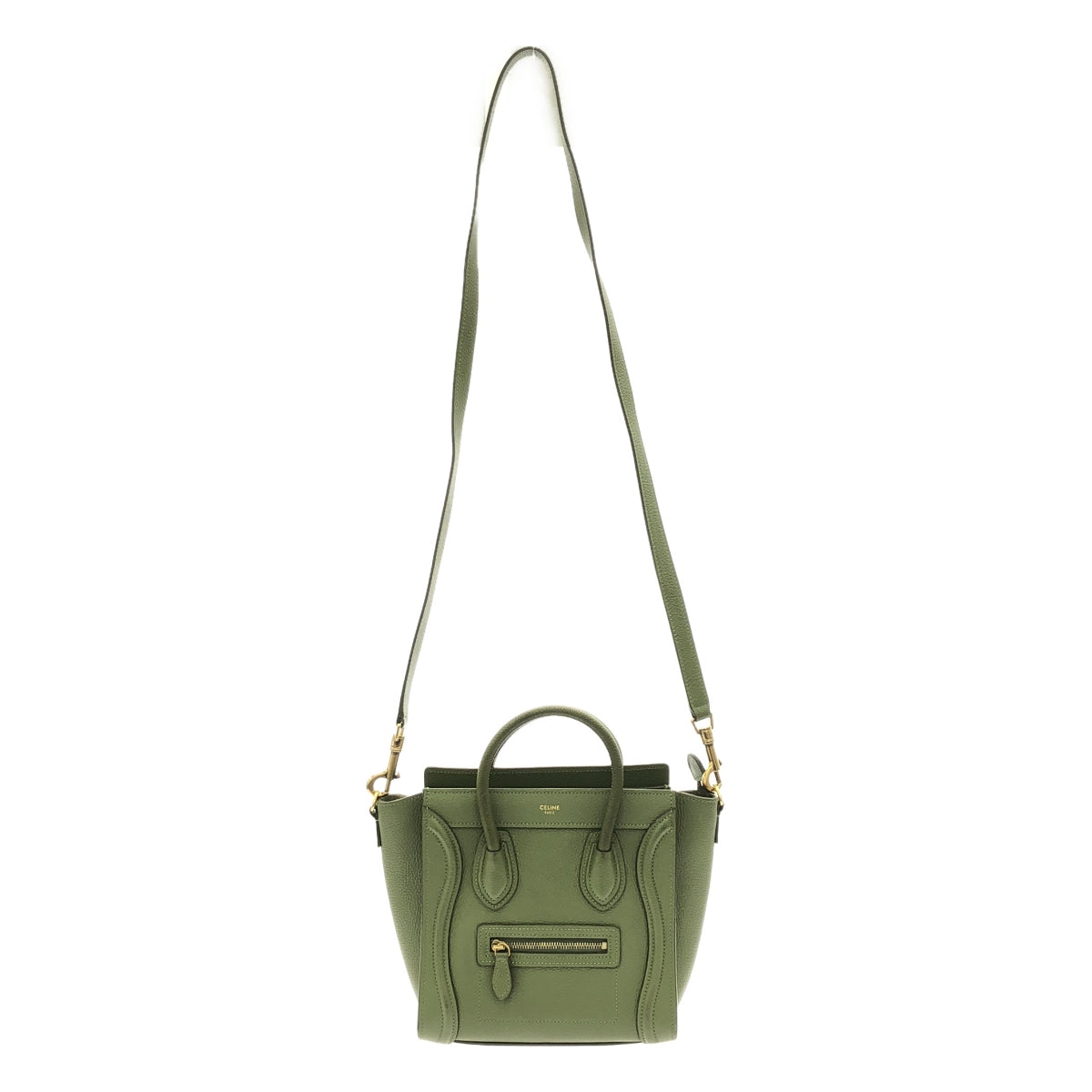 美品】 CELINE / セリーヌ | ナノ ラゲージ ハンドバッグ 15LK | ナノ