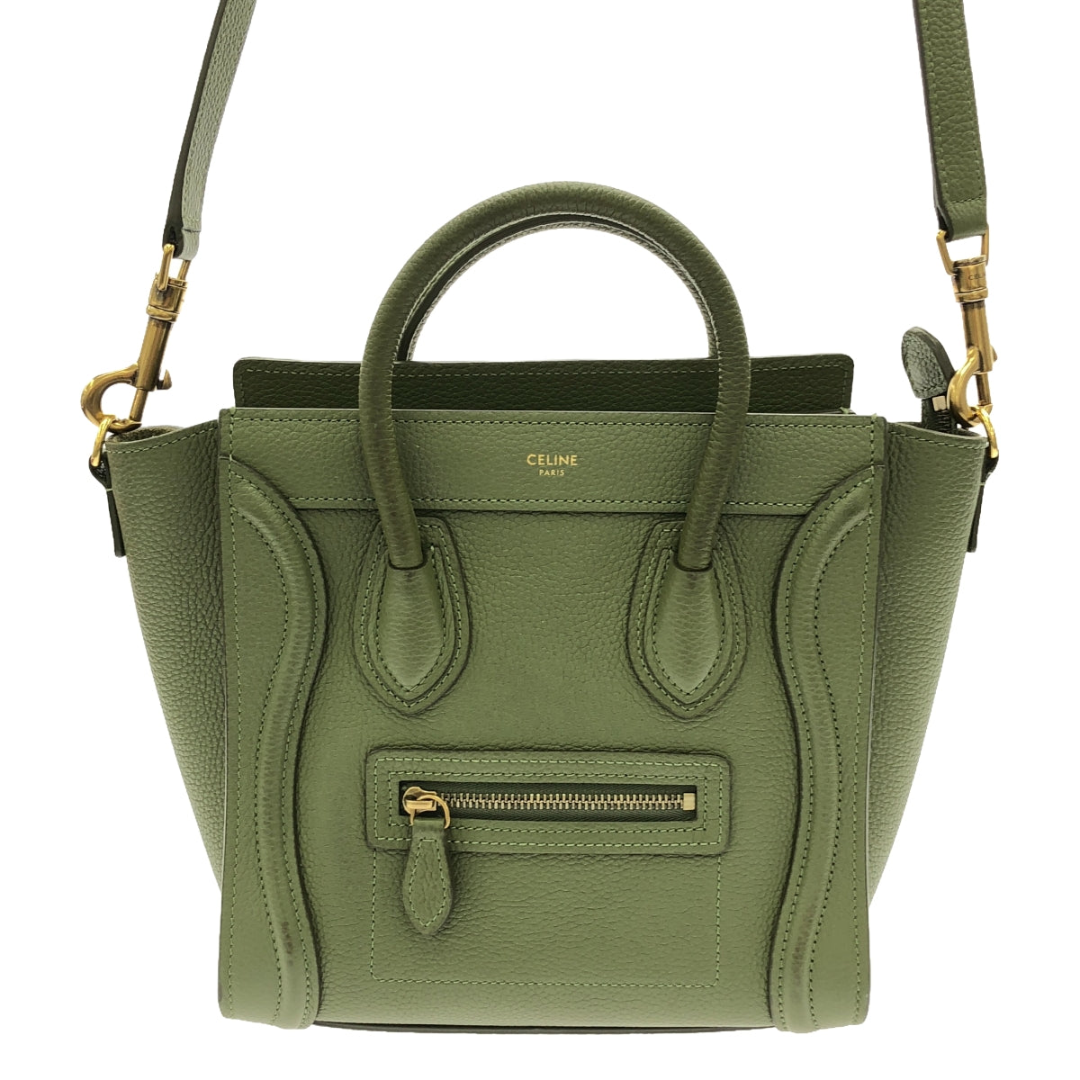 美品】 CELINE / セリーヌ | ナノ ラゲージ ハンドバッグ 15LK | ナノ 美品】 CELINE / セリーヌ | ナノ ラゲージ ハンドバッグ 15LK | ナノ