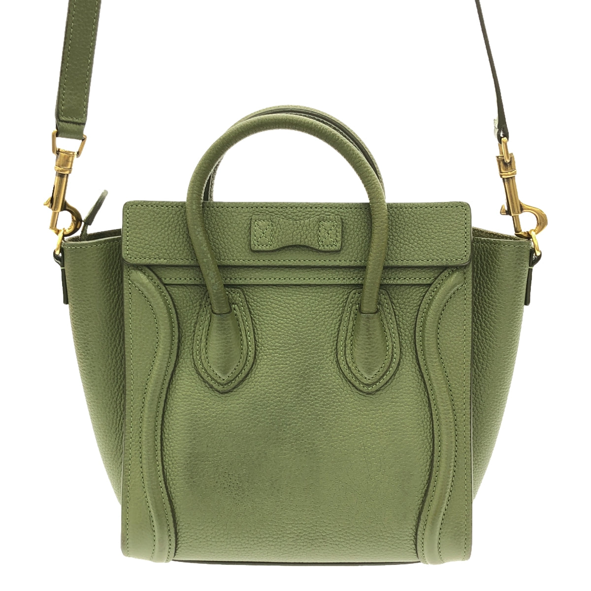 美品】 CELINE / セリーヌ | ナノ ラゲージ ハンドバッグ 15LK | ナノ 美品】 CELINE / セリーヌ | ナノ ラゲージ ハンドバッグ 15LK | ナノ