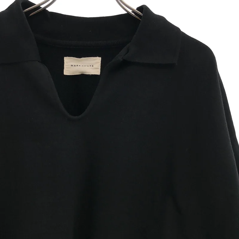 MARKAWARE / マーカウェア | 2025AW | Organic Cotton Heavy Fleece Skipper Huge Sweat / オーガニックコットン ヘビー吊裏毛 スキッパーヒュージスウェット | 1 | メンズ