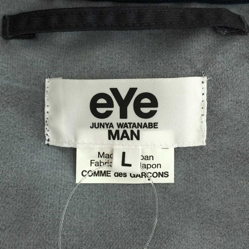eye JUNYA WATANABE COMME des GARCONS MAN / アイジュンヤワタナベ マン | 2026SS | × New Manual / Wネーム ナイロンツイル 転写プリントジャケット | L | メンズ