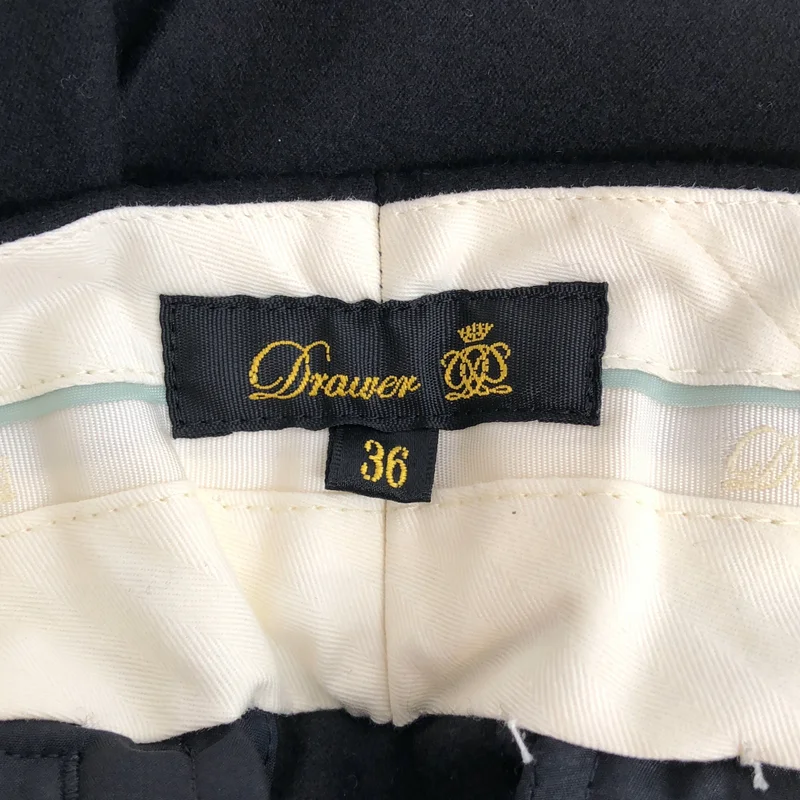 Drawer / ドゥロワー | ウール カシミヤ スラックス パンツ | 36 | レディース