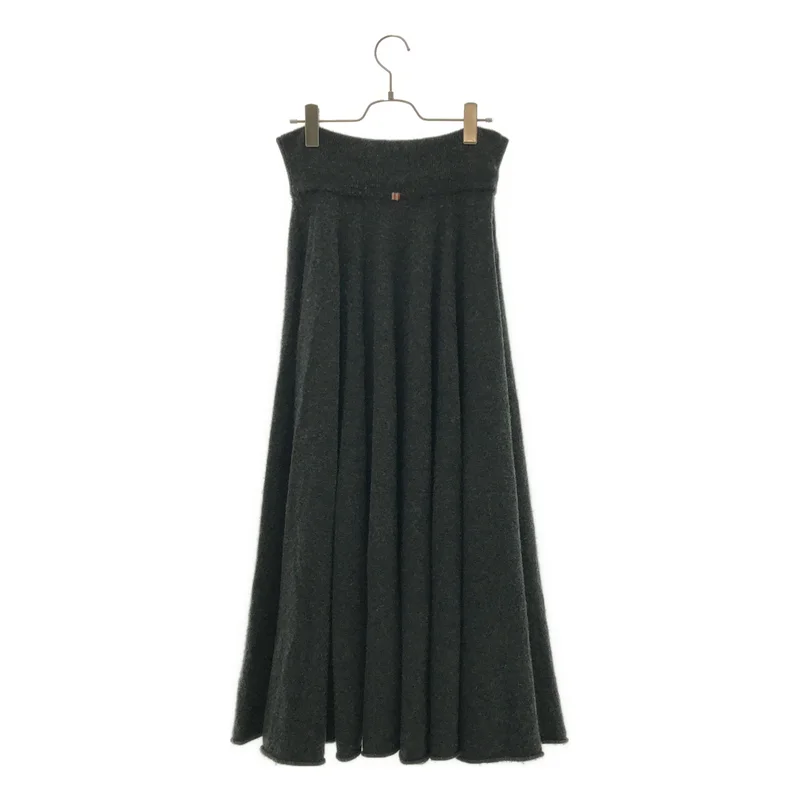 extreme cashmere / エクストリームカシミヤ | カシミヤ ニット ギャザースカート | non | レディース