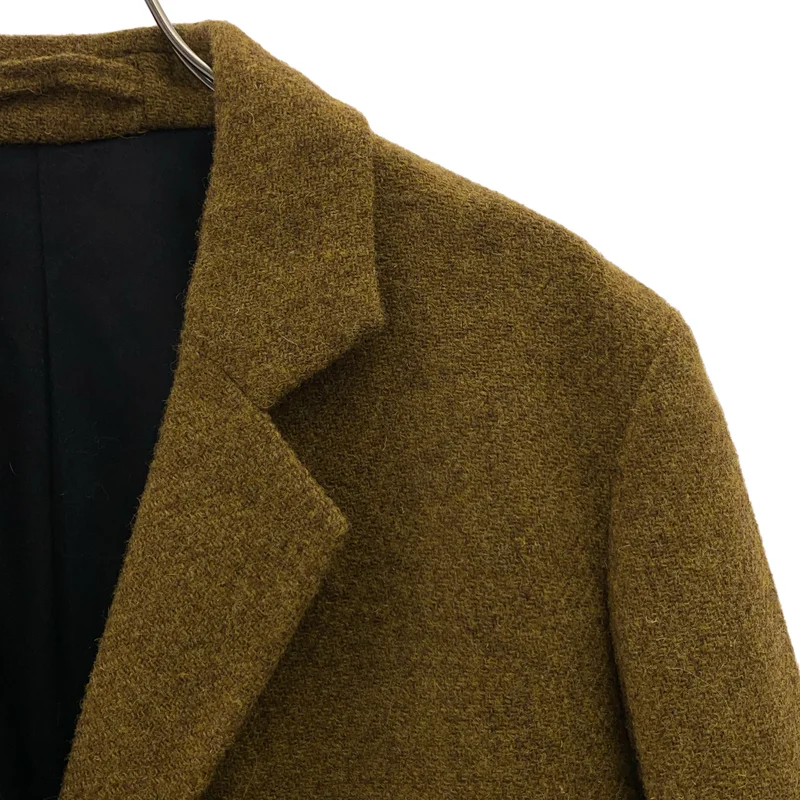 MARGARET HOWELL / マーガレットハウエル | × HARRIS TWEED / ハリスツイード ウール シングルコート / 総裏地 | 2 | レディース