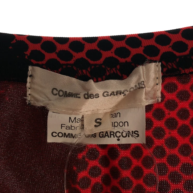 COMME des GARCONS / コムデギャルソン | 2008AW | ドット ハートプリント クルーネックカットソー | S | レディース