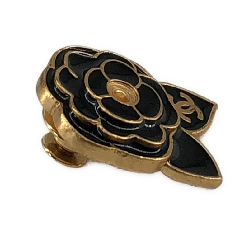 CHANEL / シャネル | ココマーク カメリア ブローチ |