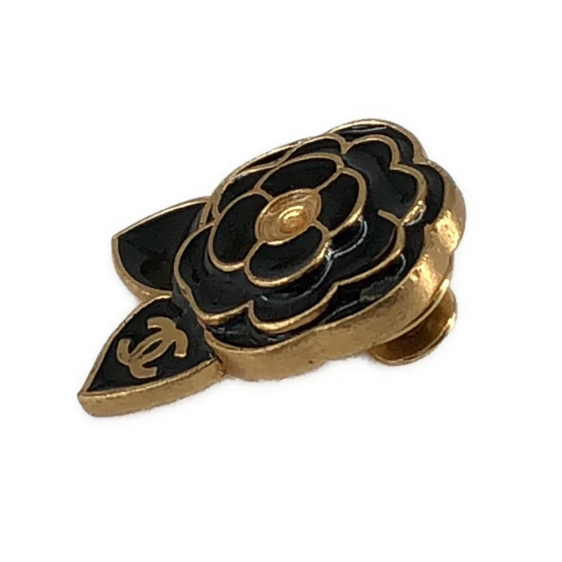 CHANEL / シャネル | ココマーク カメリア ブローチ |