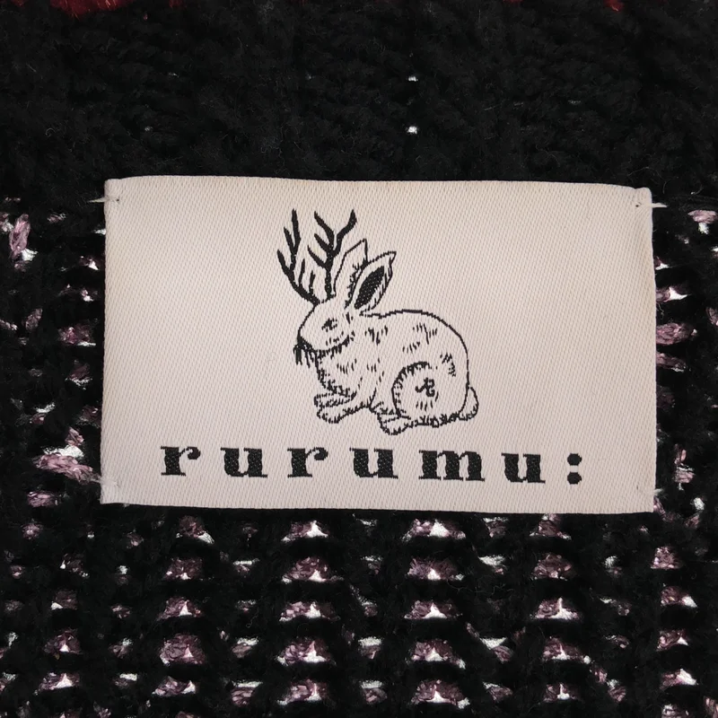 rurumu: / 縷縷夢兎るるむう | Boa sleeve knit cardigan ボアスリーブ ニットカーディガン | FREE | レディース