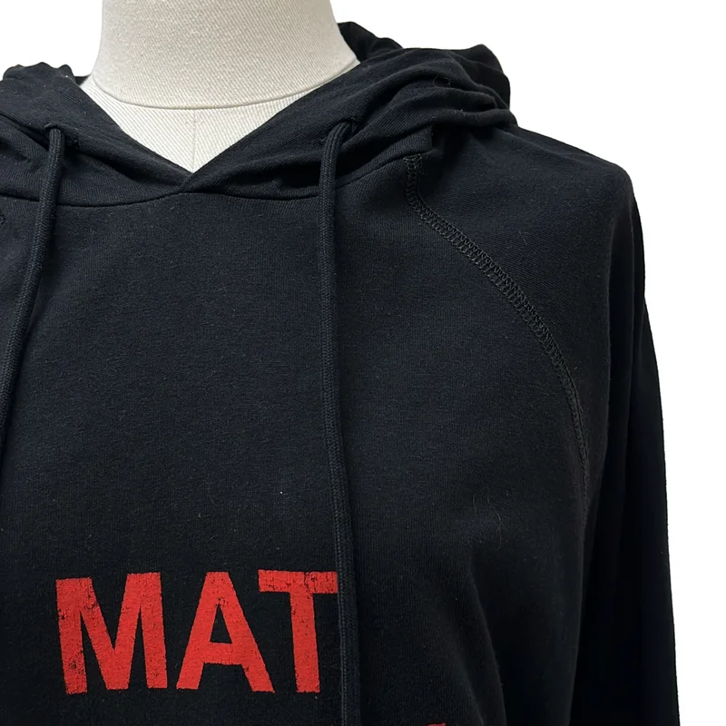 MM6 Maison Margiela / エムエムシックスメゾンマルジェラ | 2024SS | コットン MAT SATINE BRILLANT フーデッドワンピース | XS | レディース
