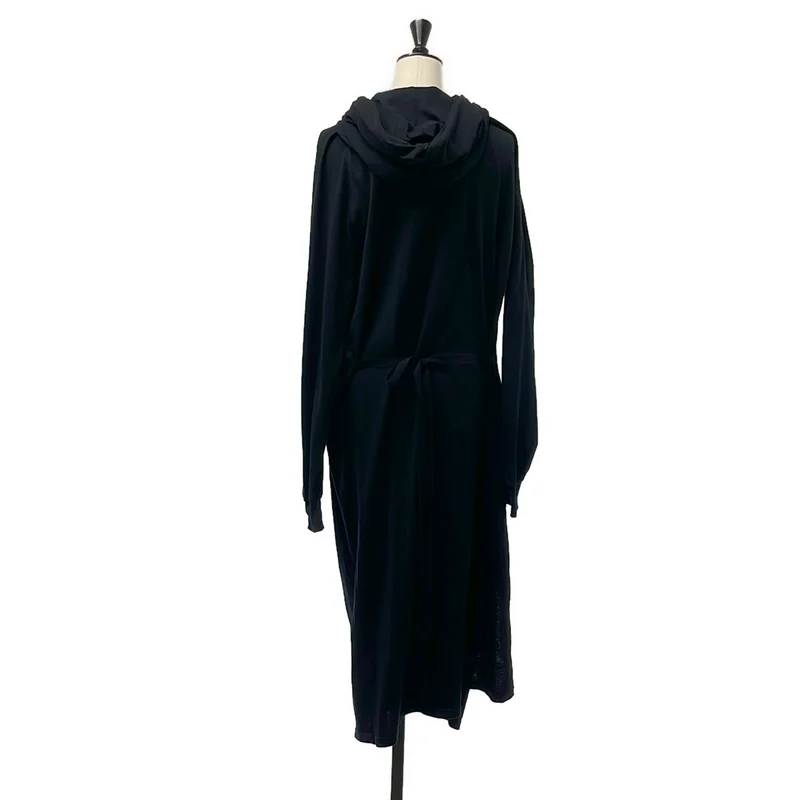 MM6 Maison Margiela / エムエムシックスメゾンマルジェラ | 2024SS | コットン MAT SATINE BRILLANT フーデッドワンピース | XS | レディース