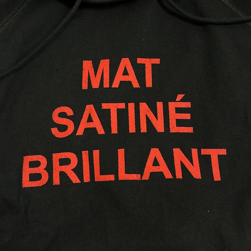 MM6 Maison Margiela / エムエムシックスメゾンマルジェラ | 2024SS | コットン MAT SATINE BRILLANT フーデッドワンピース | XS | レディース