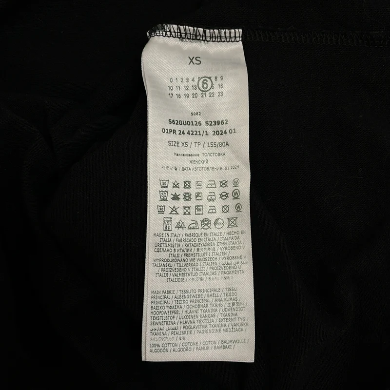 MM6 Maison Margiela / エムエムシックスメゾンマルジェラ | 2024SS | コットン MAT SATINE BRILLANT フーデッドワンピース | XS | レディース