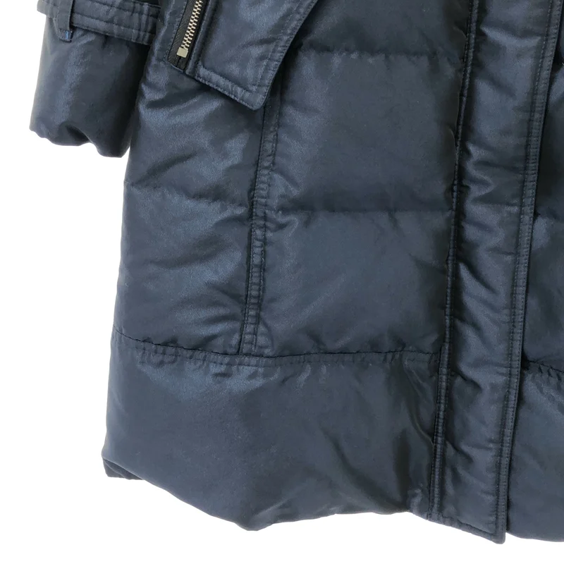 BURBERRY LONDON / バーバリーロンドン | フードファー ダウンジーと FS078-645-28 | 38 | レディース
