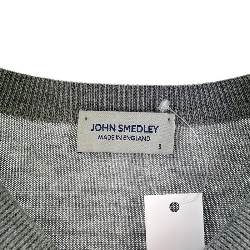 JOHN SMEDLEY / ジョンスメドレー | メリノウール Vネックニット | S | メンズ