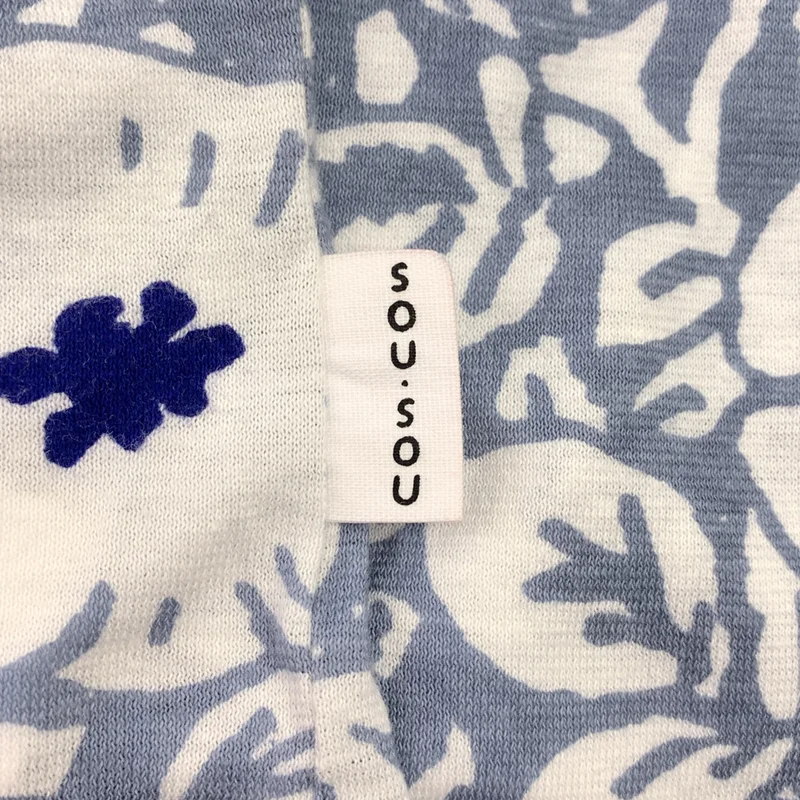 SOU・SOU / ソウソウ | 総柄 ショールカラー トップス | S | レディース