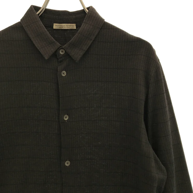 BOTTEGA VENETA / ボッテガヴェネタ | コットン 総柄シャツ | 46 | メンズ