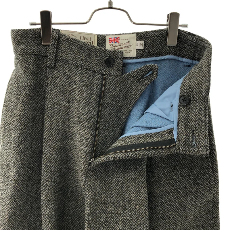 Traditional Weatherwear / トラディショナルウェザーウェア | UNIONSLACK 101 ウール ヘリンボーン スラックス | XS | メンズ