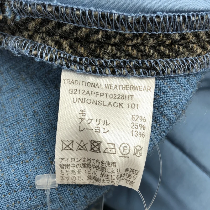 Traditional Weatherwear / トラディショナルウェザーウェア | UNIONSLACK 101 ウール ヘリンボーン スラックス | XS | メンズ