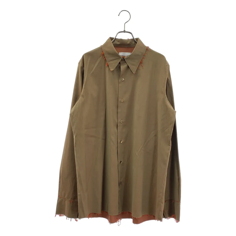 GABRIELA COLL GARMENTS / ガブリエラコールガーメンツ | No.197 / Loro Piana カットオフ シャツ | 3 | メンズ