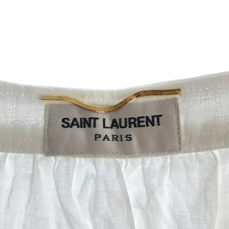 SAINT LAURENT PARIS / サンローランパリ | コットン ティアード スカート | 40 | レディース