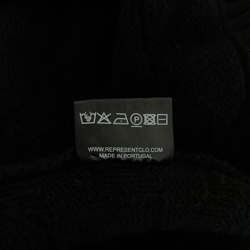 REPRESENT / リプレゼント | ハイネック ケーブル ニット | M | メンズ