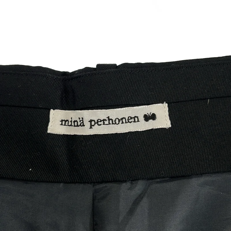 mina perhonen / ミナペルホネン | ceramica ウール シルク タック パンツ | 38 | レディース
