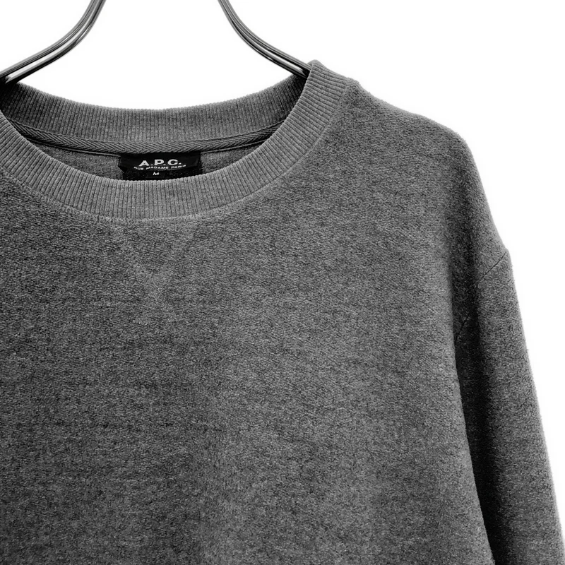 A.P.C. / アーペーセー | パイル クルーネックスウェット | M | レディース