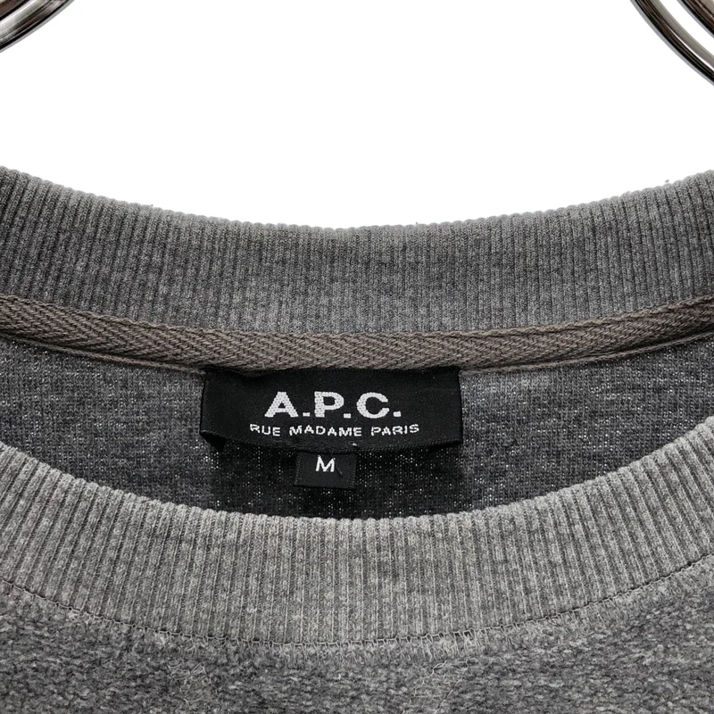 A.P.C. / アーペーセー | パイル クルーネックスウェット | M | レディース
