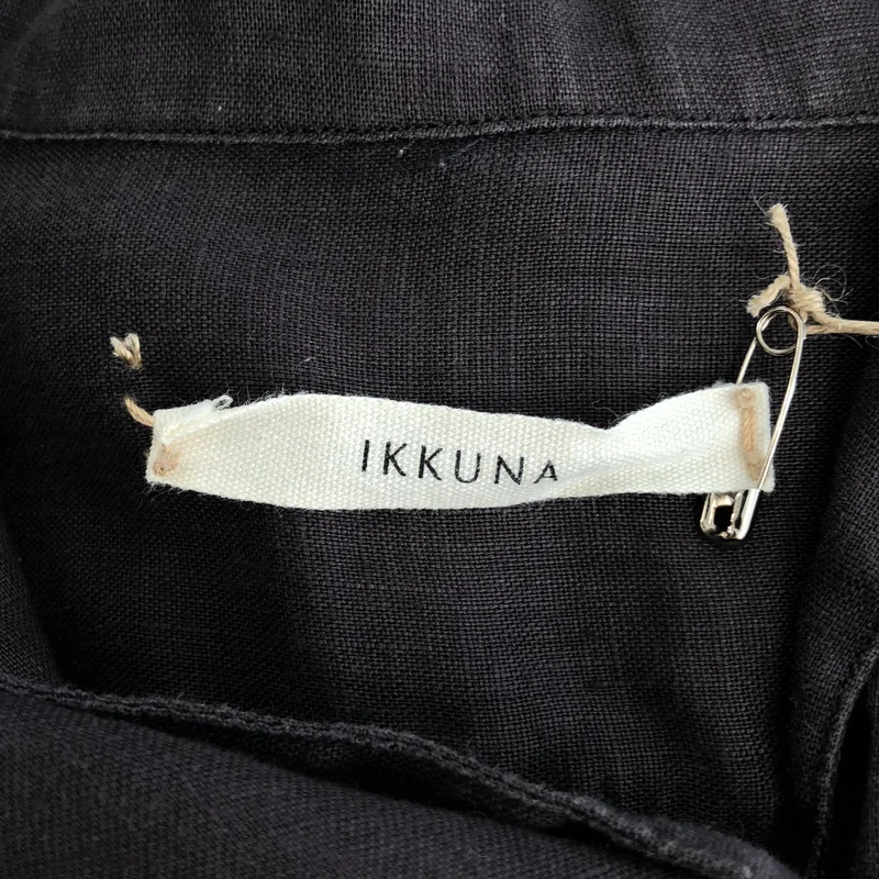 ikkuna/suzuki takayuki / イクナスズキ タカユキ | 2022SS | open-collared shirt / リネン オープンカラーシャツ | 1 | レディース