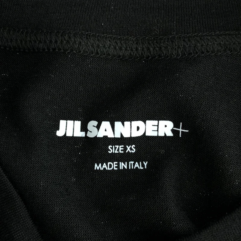 JIL SANDER+ / ジルサンダープラス | 2022AW | ウール混 ロゴプリント ロングスリーブカットソー | XS | レディース