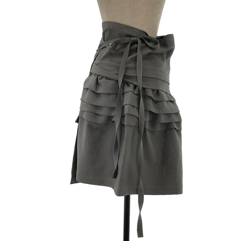 tricot COMME des GARCONS / トリココムデギャルソン | 2009SS | コットン混 ティアード ラップスカート |