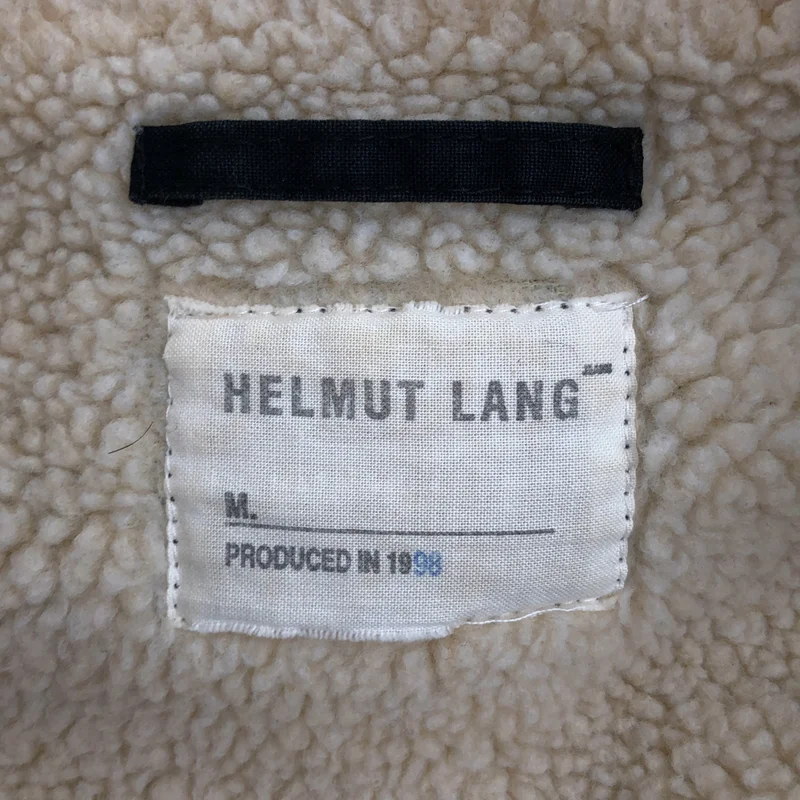 HELMUT LANG / ヘルムートラング | 1998 | ボア ロングコート | 46 | メンズ