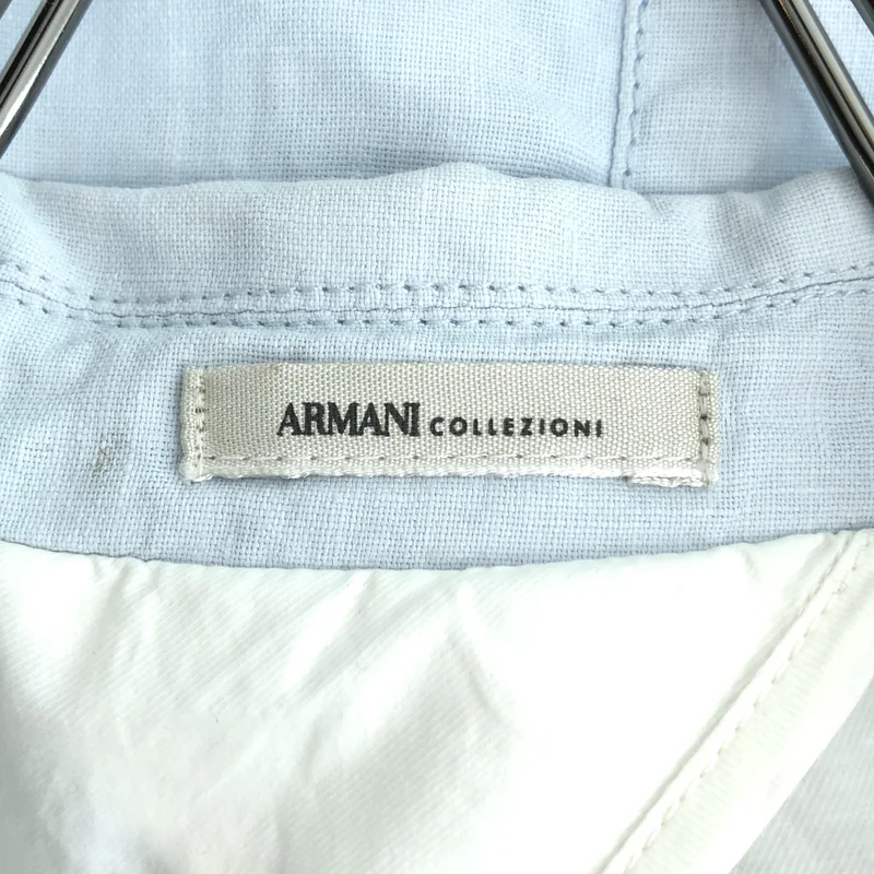 ARMANI COLLEZIONI / アルマーニコレツォーニ | リネン 2B テーラードジャケット | 48 | メンズ