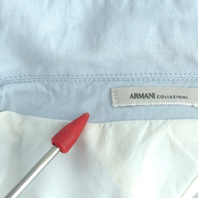 ARMANI COLLEZIONI / アルマーニコレツォーニ | リネン 2B テーラードジャケット | 48 | メンズ