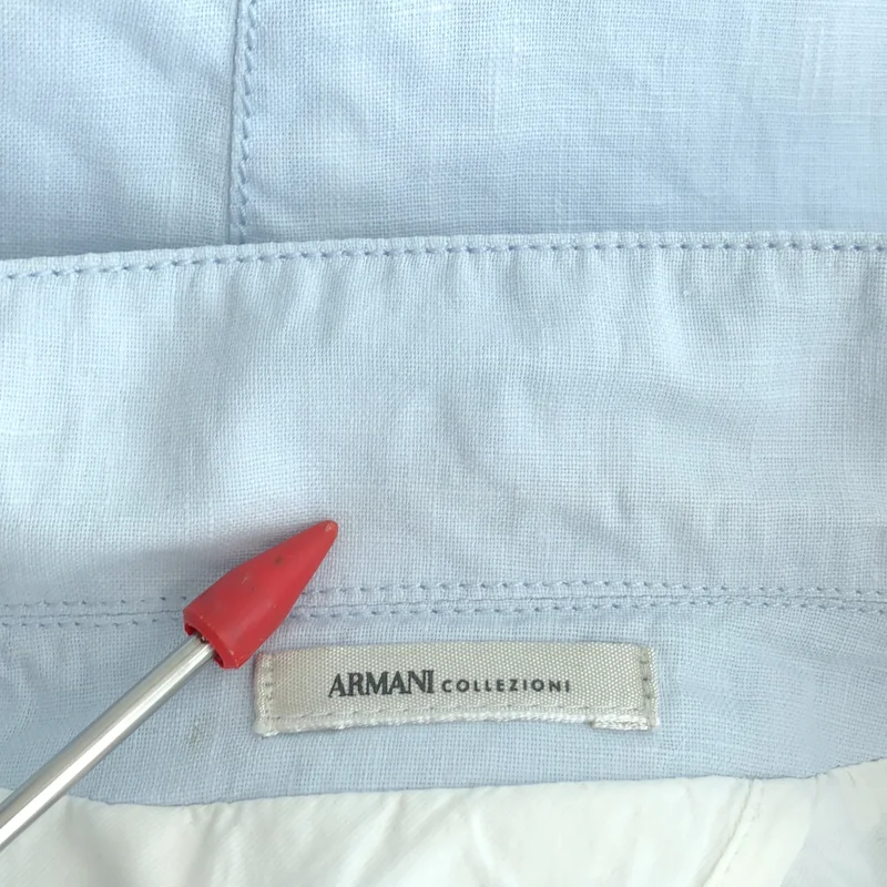ARMANI COLLEZIONI / アルマーニコレツォーニ | リネン 2B テーラードジャケット | 48 | メンズ